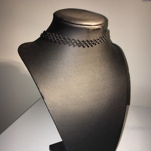black choker